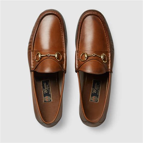 gucci 1953 horsebit loafer brown|gucci 1953 horsebit loafer men's.